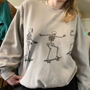 Skateboard Skeletons Sweatshirt 